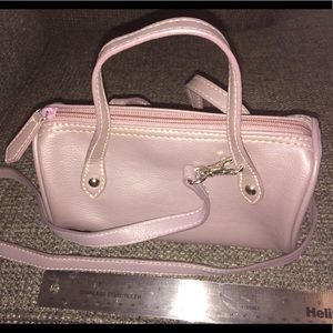 Nine West cross Shoulder small lavender Bag Purse